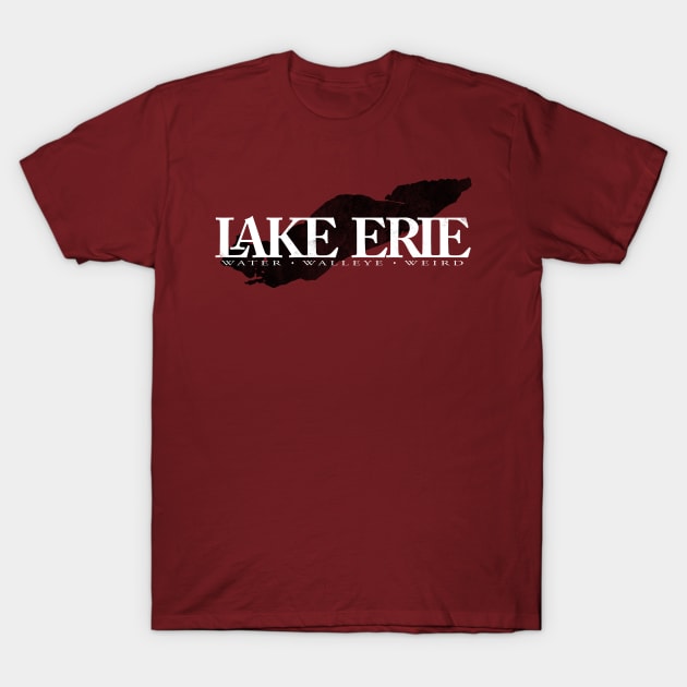 Lake Erie Water, Walleye, Weird T-Shirt by LaughingCoyote